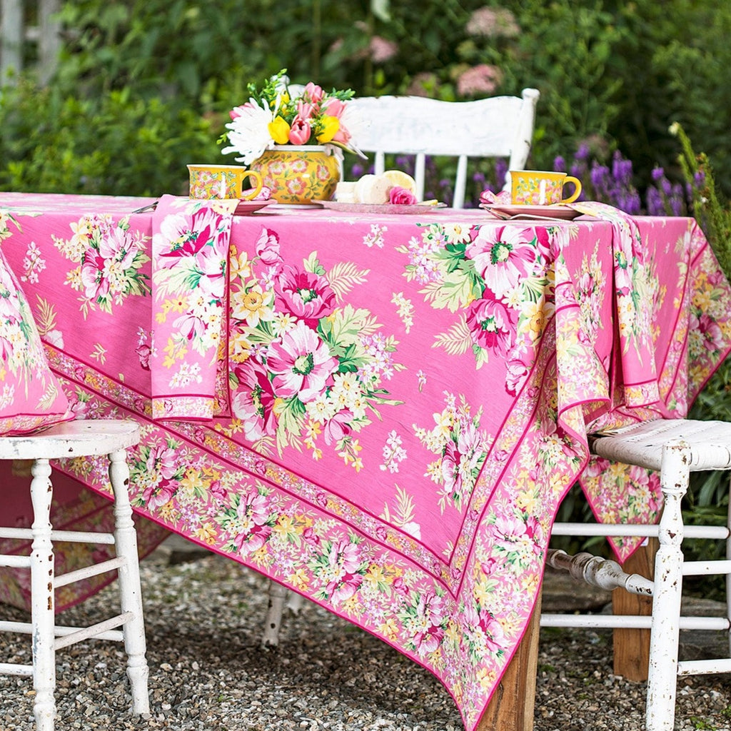 Hostaro Tableware Pink floral tablecloth