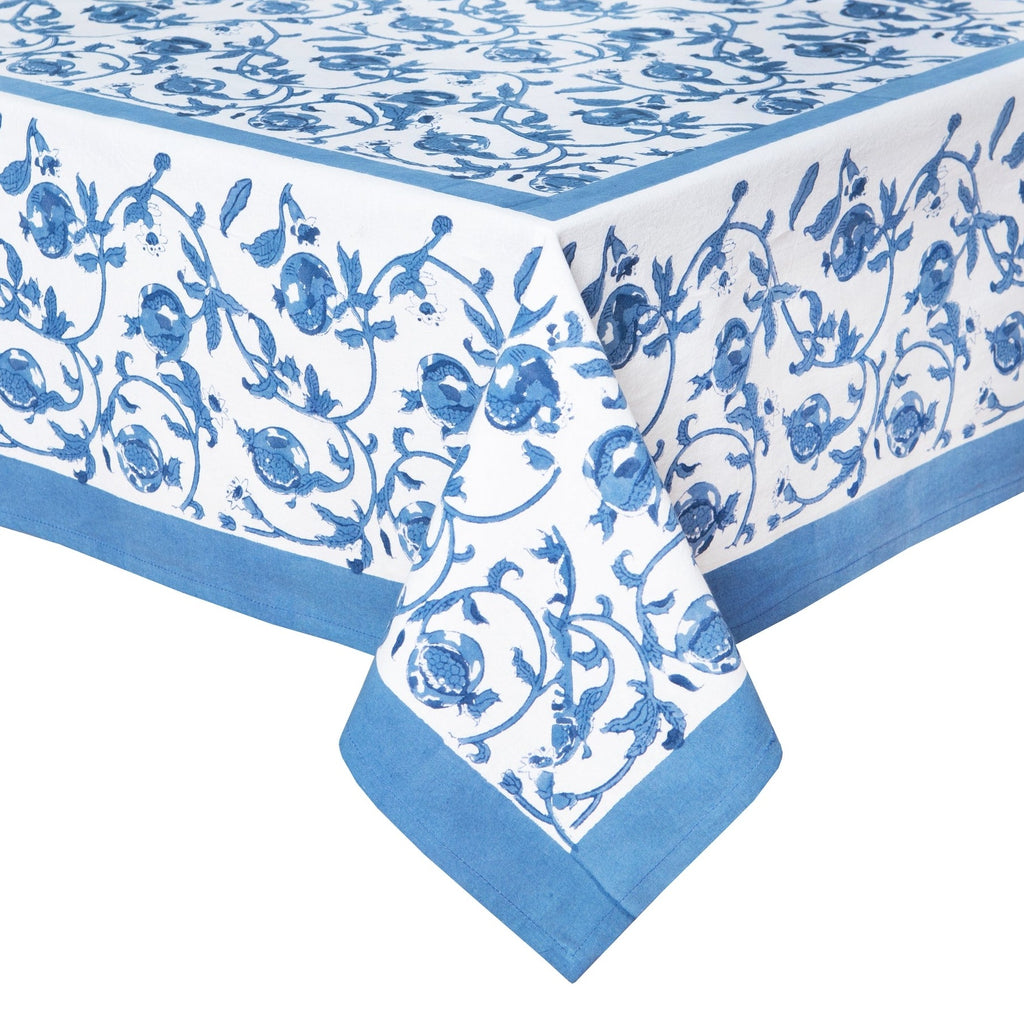 Hostaro Tableware Cornflower Blue cotton tablecloth for the perfect tablescape
