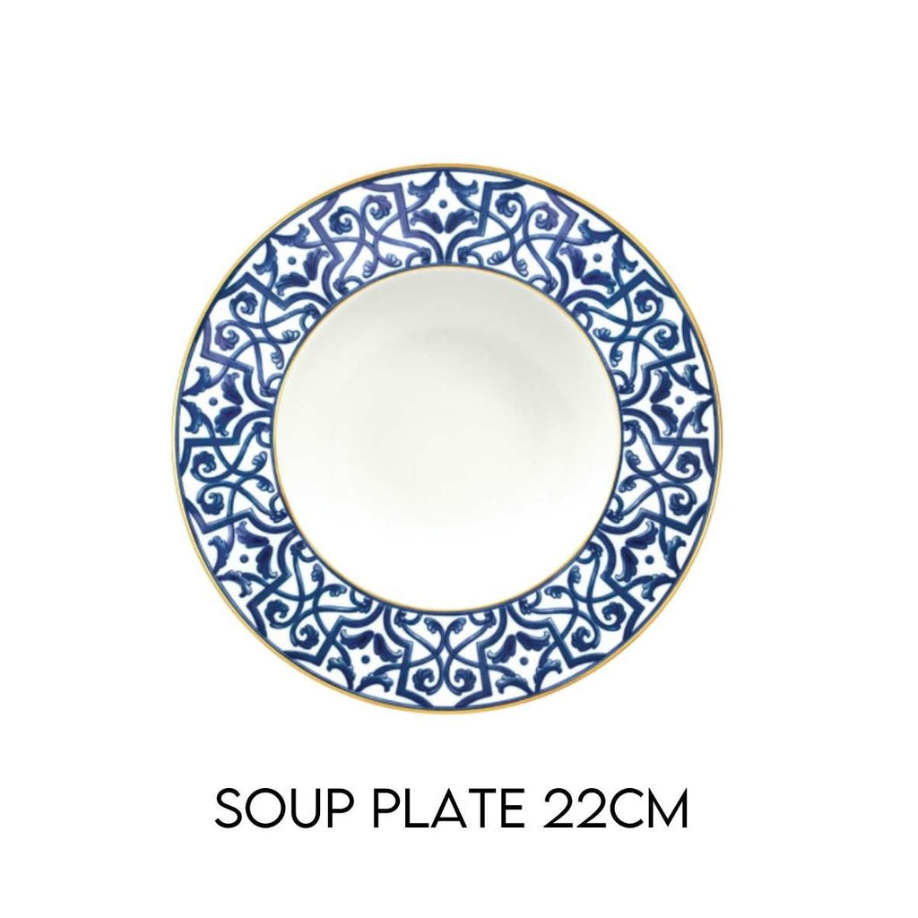 Blue Legacy Soup Plate Hostaro Tableware